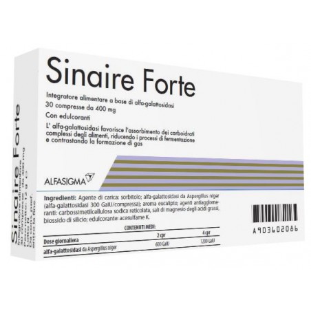 Sinaire Forte Integratore per la digestione 30 Compresse