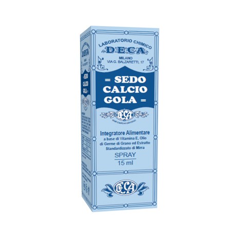 Deca Laboratorio Chimico Sedo Calcio Gola Spray 15 Ml