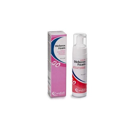 Candioli Ist. Profil. E Farm. Diclorex Foam Schiuma Dermatologica Flacone 200 Ml