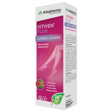 Arkofarm Vitiven Flux Gambe Leggere Conforto & Benessere Rivitalizzante 150 Ml