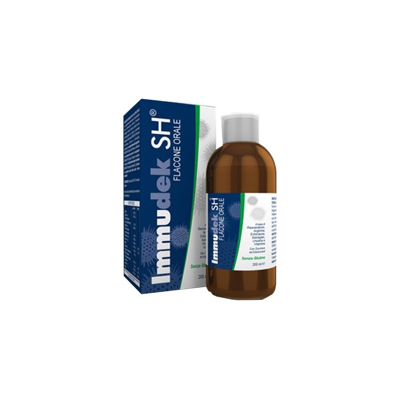 Immudek Sh Sciroppo per il rinforzo immunitario 200 ml