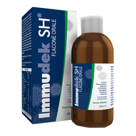 Immudek Sh Sciroppo per il rinforzo immunitario 200 ml