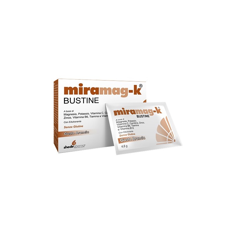 Miramag-k Integratore energetico 20 Bustine x 4,6 g