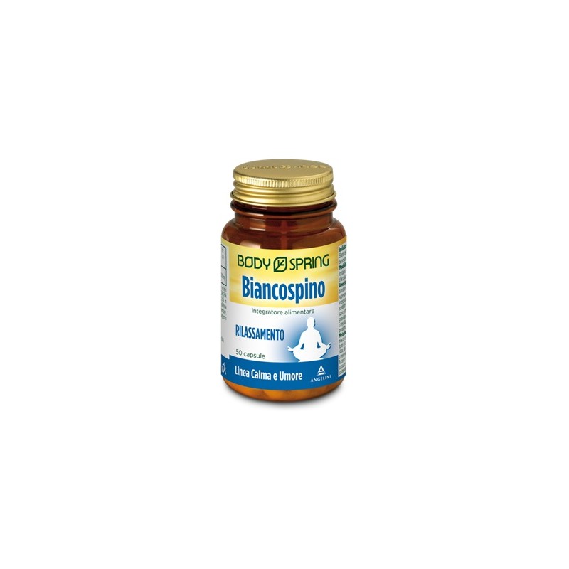 Angelini Body Spring Biancospino 50 Capsule