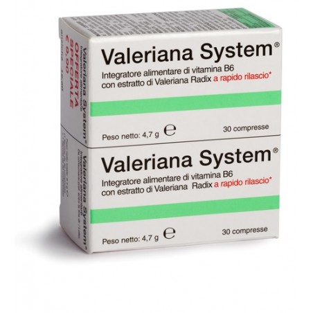 Sanifarma Valeriana System 30 Compresse + 30 Compresse