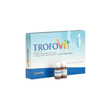 Sanitas Lab. Chimico Farm. Trofovit 14 Flaconcini 10 Ml