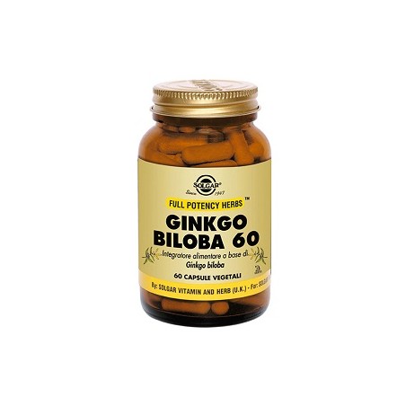 Solgar It. Multinutrient Ginkgo Biloba 60 60 Capsule Vegetali