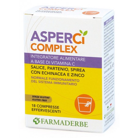 Farmaderbe Asper Ci Complex 18 Compresse Effervescenti