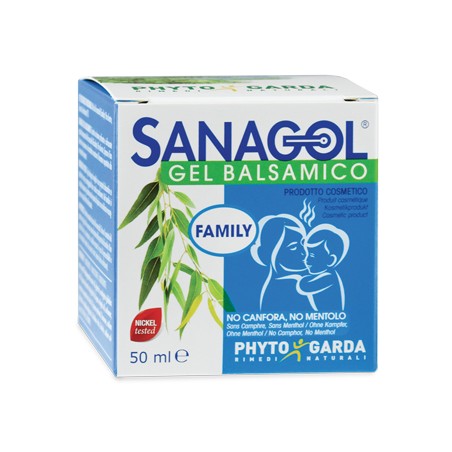 Named Sanagol Gel Balsamico Senza Canfora E Senza Mentolo