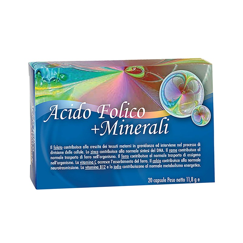 Aurora Acido Folico + Minerali 20 Capsule