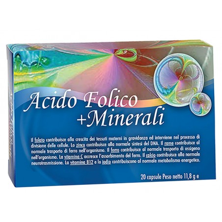 Aurora Acido Folico + Minerali 20 Capsule