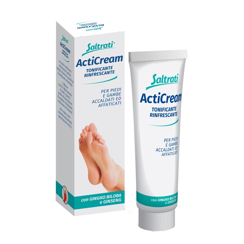 Pasquali Saltrati Acticream Tonificante Rinfrescante Per Piedi E Gambe 100 Ml