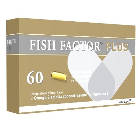 Fish Factor Plus Integratore per il colesterolo 60 Perle Grandi