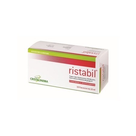 Cristalfarma Ristabil 10 Flaconcini 10 Ml