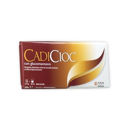 Ca. Di. Group Cadicioc Tavoletta Fondente Con Glucomannano 100 G