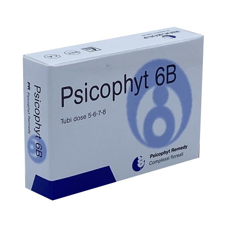 Biogroup Societa' Benefit Psicophyt Remedy 6b 4 Tubi 1,2 G