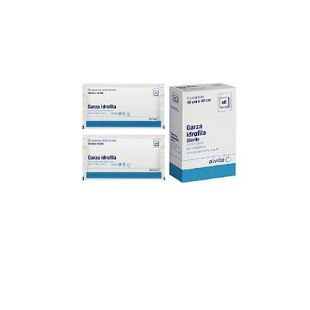 Alliance Healthcare It. Dis. Alvita Garza Compressa Idrofila 10x10cm 25 Pezzi