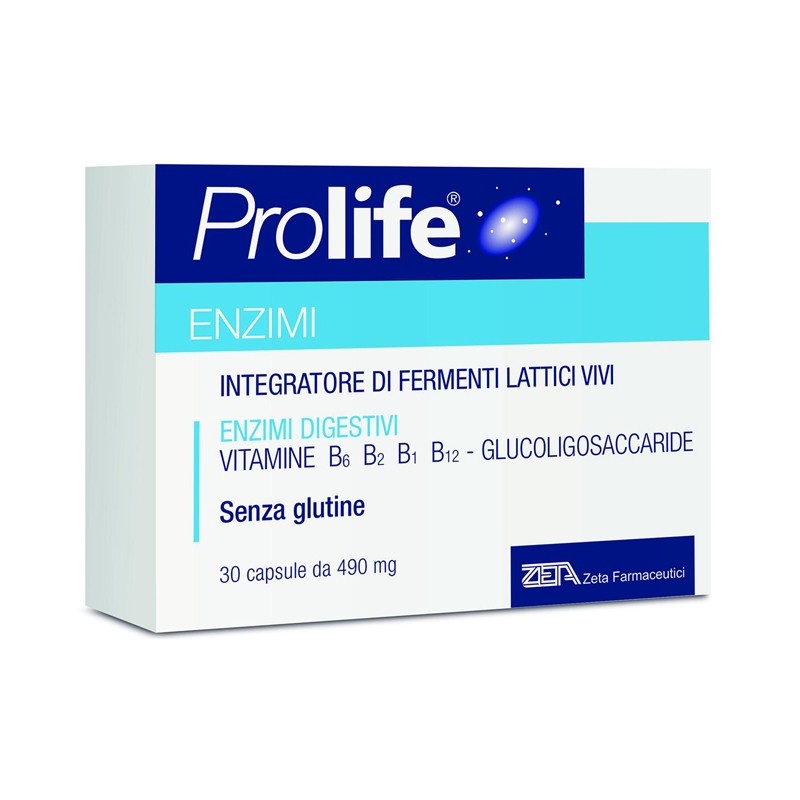 Zeta Farmaceutici Prolife Enzimi 30 Capsule