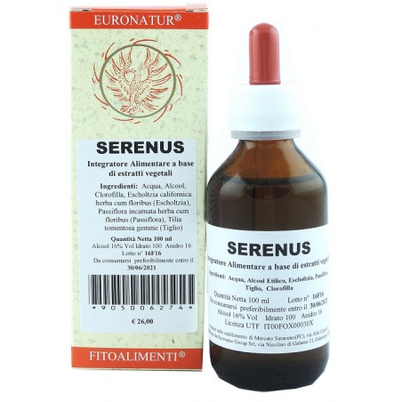 Euronatur Group Serenus Gocce 100 Ml