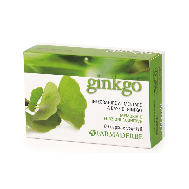 Farmaderbe Ginkgo Biloba 60 Capsule