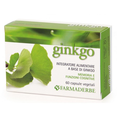 Farmaderbe Ginkgo Biloba 60 Capsule