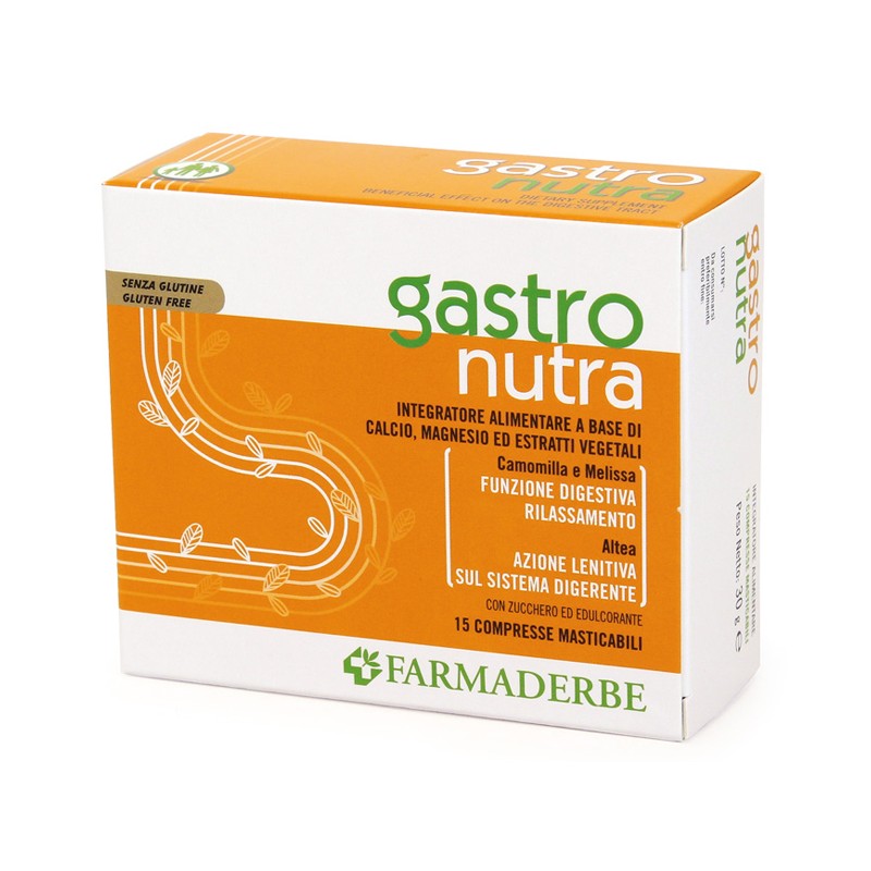 Farmaderbe Gastro Nutra 15 Compresse Masticabili