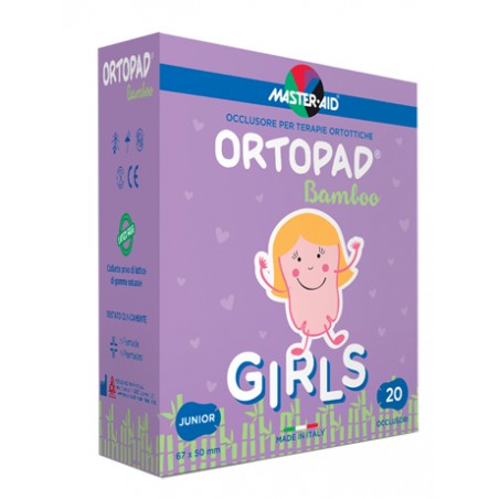 Pietrasanta Pharma Cerotto Oculare Per Ortottica Ortopad Girls M 5,4x7,6 20 Pezzi