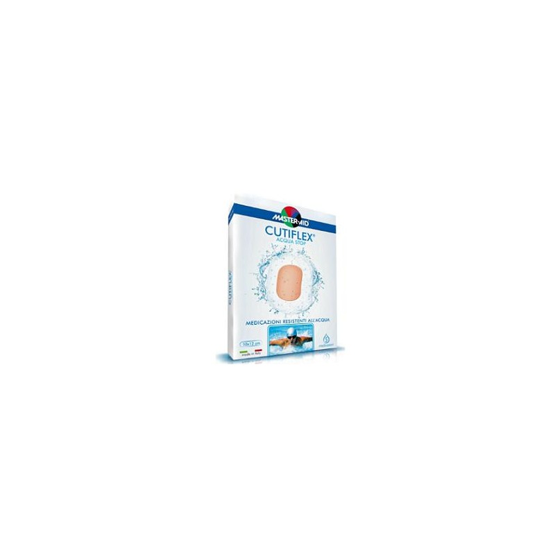 Pietrasanta Pharma Medicazione Adesiva Impermeabile Trasparente Master-aid Cutiflexmed 12,5x12,5 Cm 5 Pezzi