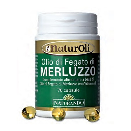 Naturando I Naturoli Olio Di Fegato Di Merluzzo 70 Capsule Molli