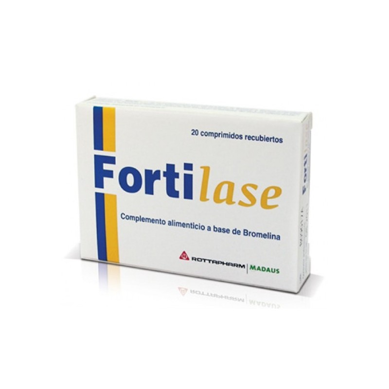 20 compresse di integratore di Bromelina Fortilase