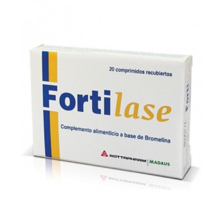 20 compresse di integratore di Bromelina Fortilase