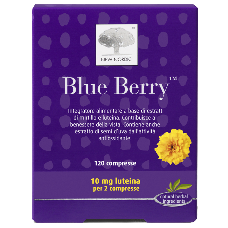 New Nordic Blue Berry 120 Compresse