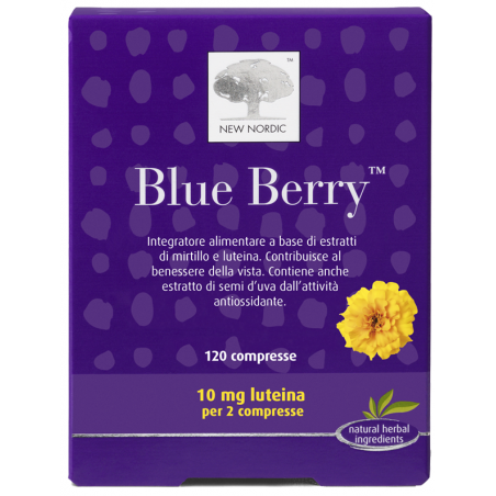 New Nordic Blue Berry 120 Compresse