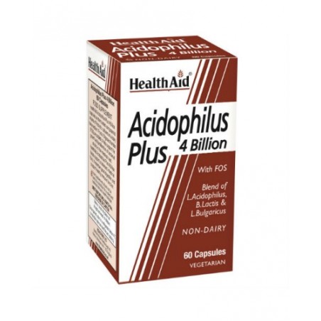 Healthaid Italia Acidophilus Plus 4 Billion 60 Capsule