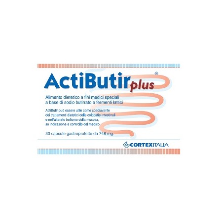 Cortex Italia Actibutir Plus 30 Capsule