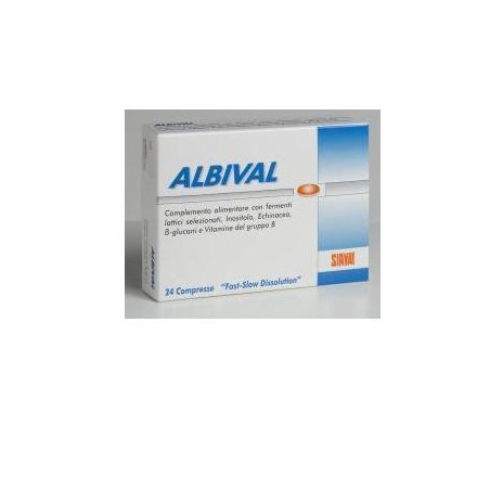 Sirval Albival Probiotico 24 Compresse