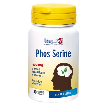 Longlife Phos Serine 30 Capsule