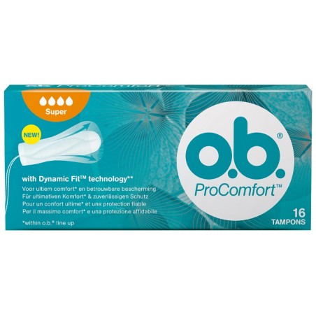 Johnson & Johnson Ob Super Pro Comfort Tamponi 16 Pezzi