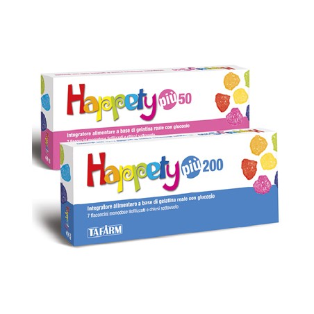 Tafarm Happety Piu 50 7 Flaconcini 50 Mg