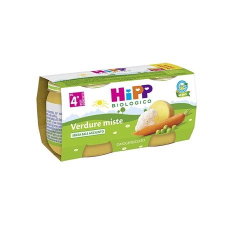 Hipp Italia Hipp Bio Hipp Bio Omogeneizzato Verdure Miste 2x80 G