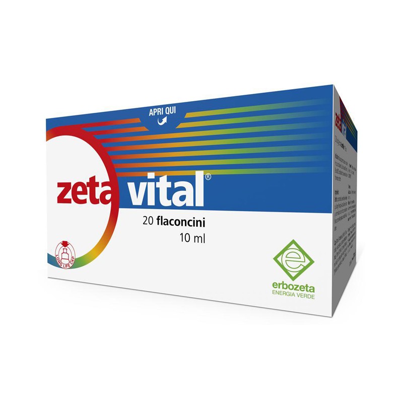 Erbozeta Zeta Vital 20 Flaconcini 10 Ml