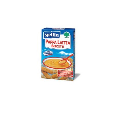 Danone Nutricia Soc. Ben. Mellin Pappa Latte Biscotti 250 G Nuovo Formato