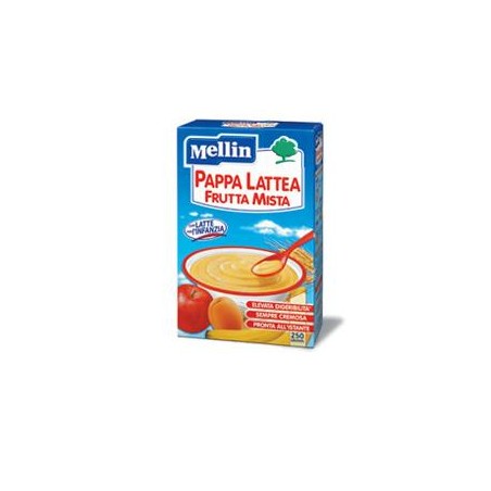 Danone Nutricia Soc. Ben. Mellin Pappa Latte Frutta 250 G Nuovo Formato