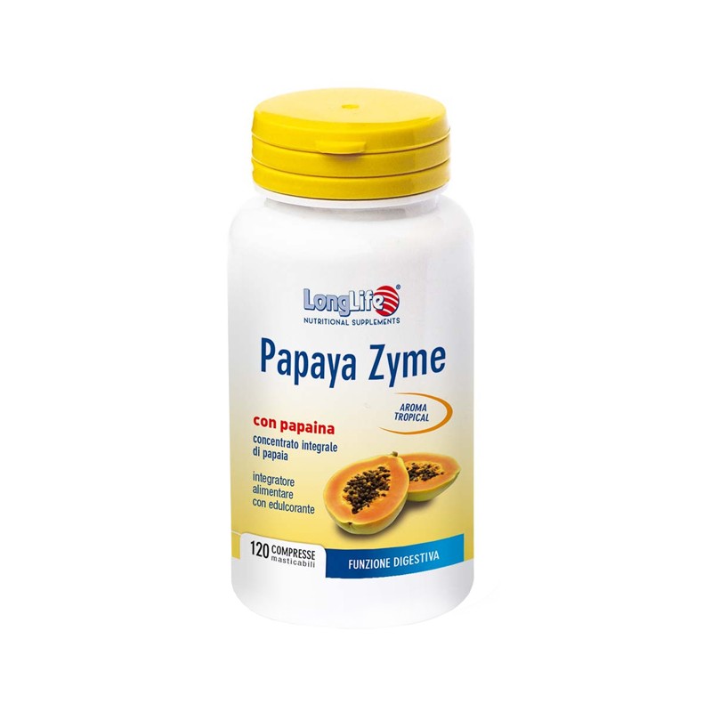 Longlife Papaya Zyme 120 Compresse