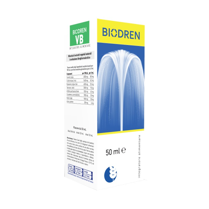 Biogroup Societa' Benefit Biodren Vb 50 Ml Soluzione Idroalcolica