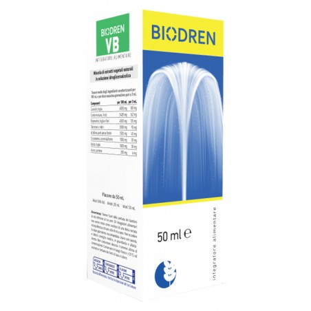 Biogroup Societa' Benefit Biodren Vb 50 Ml Soluzione Idroalcolica