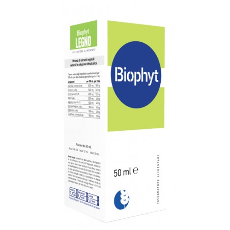 Biogroup Societa' Benefit Biophyt Legno 50 Ml Soluzione Idroalcolica