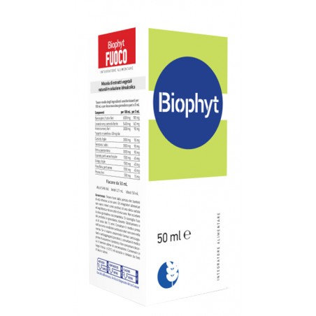 Biogroup Societa' Benefit Biophyt Fuoco 50 Ml Soluzione Idroalcolica