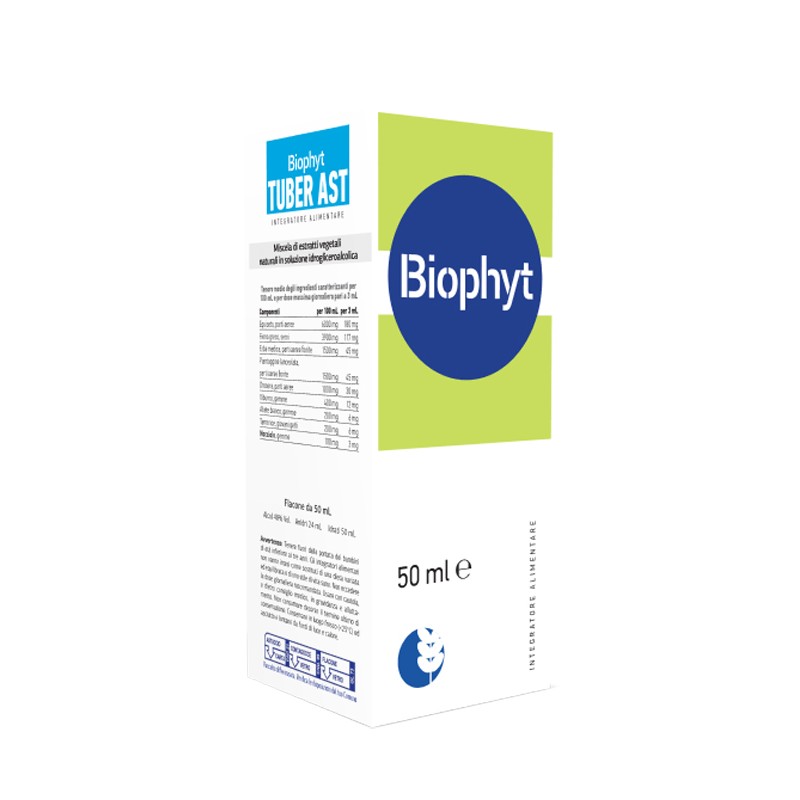 Biogroup Societa' Benefit Biophyt Tuber Ast 50 Ml Soluzione Idroalcolica