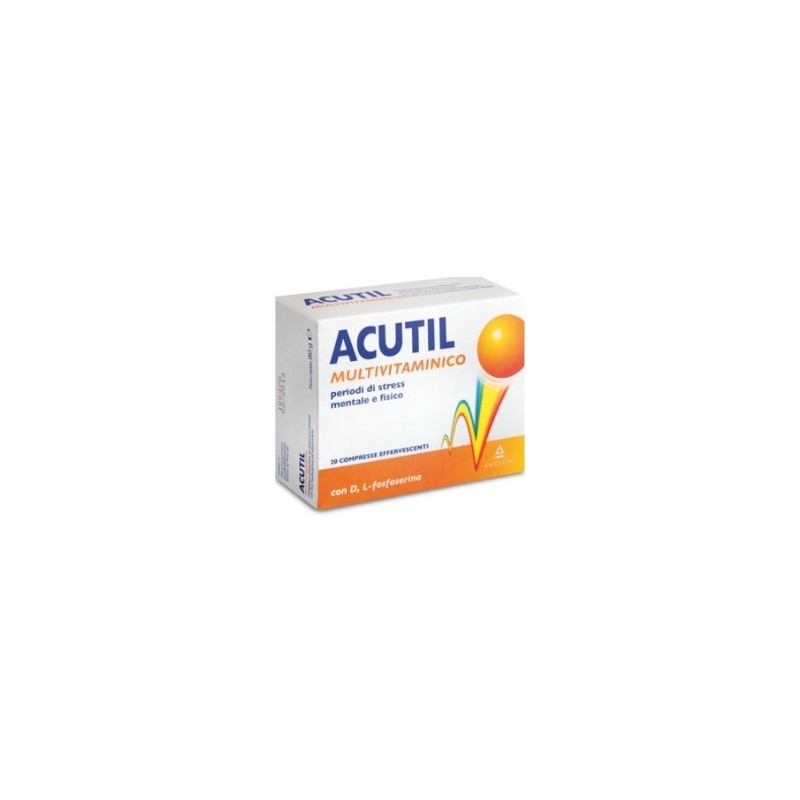 Angelini Acutil Multivitaminico 20 Compresse Effervescente